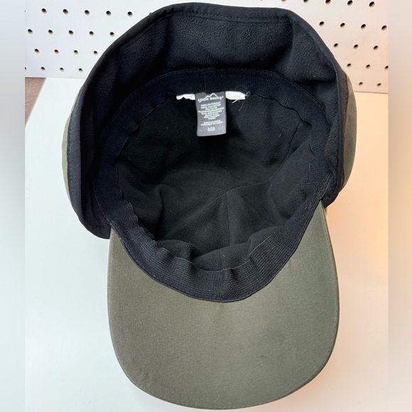 Eddie Bauer Hat Men's Green Insulated Goose Down Ear Cover Gorp Hiking Camping - Picture 12 of 15